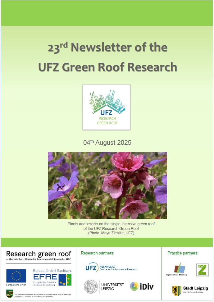 23rd UFZ Green Roof Research Newsletter